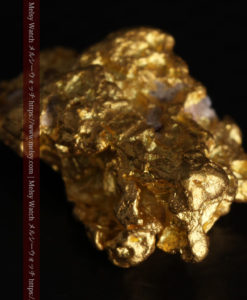 4.45gの石英のワンポイントが小気味よい自然金-G0408-12