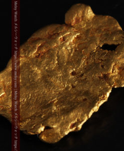 2.80gの古代金貨のような形をしている自然金-G0409-10