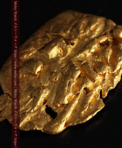 2.80gの古代金貨のような形をしている自然金-G0409-5