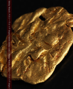 2.80gの古代金貨のような形をしている自然金-G0409-6