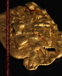 2.80gの古代金貨のような形をしている自然金-G0409-7