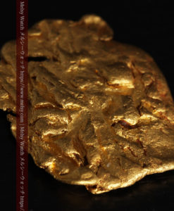 2.80gの古代金貨のような形をしている自然金-G0409-8