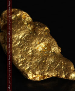 3.42gの綺麗な色合いの程よい大きさの自然金-G0410-10