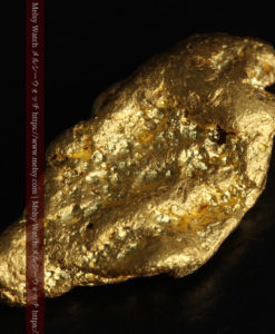 3.42gの綺麗な色合いの程よい大きさの自然金-G0410-5