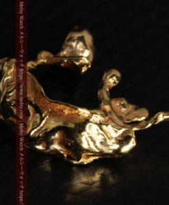 1.09gの帆船のような形をしている磨かれた繊細な自然金-G0413-16