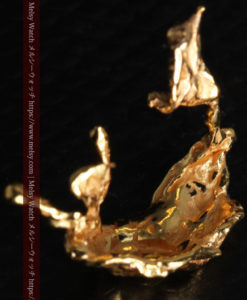 1.09gの帆船のような形をしている磨かれた繊細な自然金-G0413-3