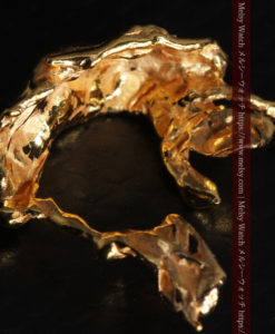 1.09gの帆船のような形をしている磨かれた繊細な自然金-G0413-8