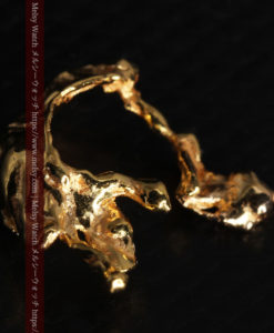 1.09gの帆船のような形をしている磨かれた繊細な自然金-G0413-9