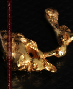 4.18gの個性的なアヒルのような形の磨かれた自然金-G0415-10