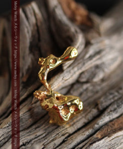 4.18gの個性的なアヒルのような形の磨かれた自然金-G0415-2