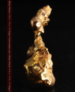 4.18gの個性的なアヒルのような形の磨かれた自然金-G0415-5