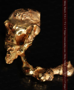 4.18gの個性的なアヒルのような形の磨かれた自然金-G0415-7