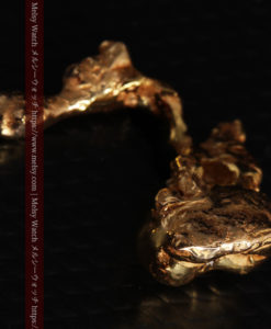 4.18gの個性的なアヒルのような形の磨かれた自然金-G0415-9