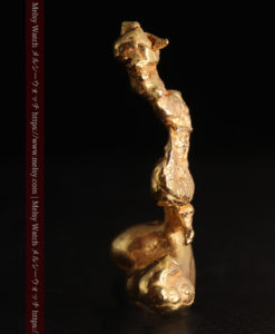 7.38gの個性的な長い形の磨かれた自然金-G0416-5