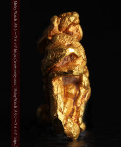 1.40gの凹凸と立体的な空間の綺麗な自然金-G0417-4