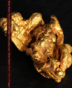 1.40gの凹凸と立体的な空間の綺麗な自然金-G0417-8