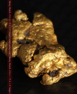 2.22gの亀の手のような形の自然金-G0419-11