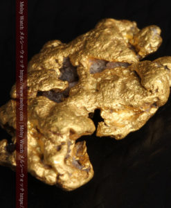 2.22gの亀の手のような形の自然金-G0419-12