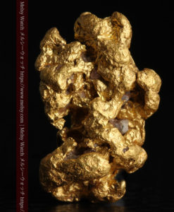 2.22gの亀の手のような形の自然金-G0419-2