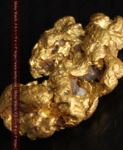 2.22gの亀の手のような形の自然金-G0419-5