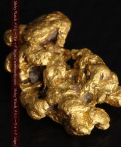 2.22gの亀の手のような形の自然金-G0419-6