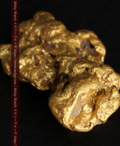 2.22gの亀の手のような形の自然金-G0419-8