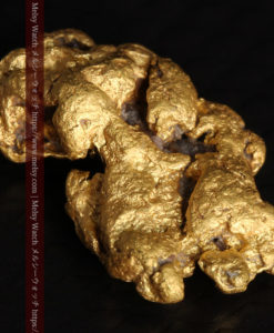 2.22gの亀の手のような形の自然金-G0419-9