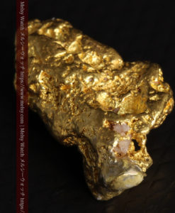 6.28gのキラキラと煌めく輝きの自然金-G0420-12