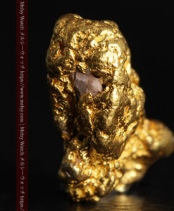 6.28gのキラキラと煌めく輝きの自然金-G0420-3