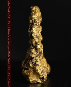 12.32gの色や模様など多くの特徴ある表面の自然金-G0421-4