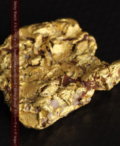 12.32gの色や模様など多くの特徴ある表面の自然金-G0421-8