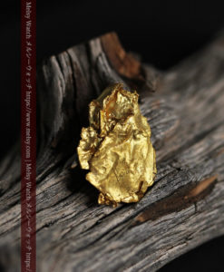 1.08gの非常に薄くかつ大きな面の希少な薄片金・自然金-G0422-11