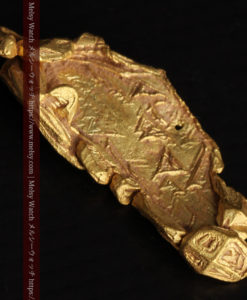 1.97gの結晶のような模様が見える長めの薄片金・自然金-G0423-4