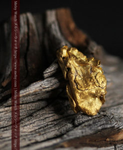 1.47gのパイ生地のような層になった薄片金・自然金-G0425-2