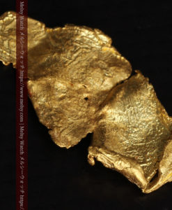 0.67gの非常に薄い面の大きな薄片金・自然金-G0426-13