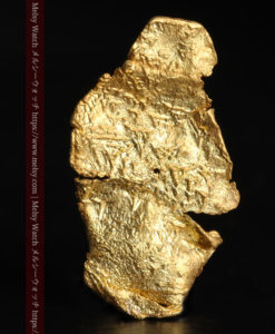 0.67gの非常に薄い面の大きな薄片金・自然金-G0426-2