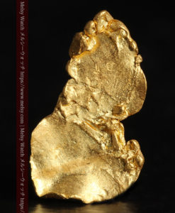 0.6gの靴のような形をした薄片金・自然金-G0428-4