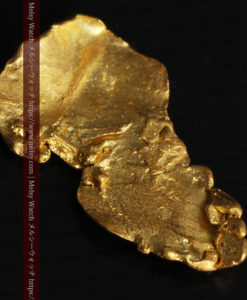 0.6gの靴のような形をした薄片金・自然金-G0428-7