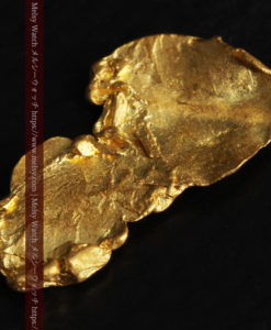 0.6gの靴のような形をした薄片金・自然金-G0428-8