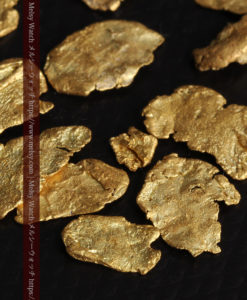 4.04gのやや粒の大きな薄片金・自然金18点-G0431-13