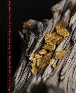 4.04gのやや粒の大きな薄片金・自然金18点-G0431-3