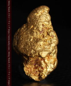 3.64gの凹凸の利いた個性的な形の自然金-G0435-4