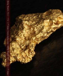 1.77gの複雑で繊細な形を楽しめる自然金-G0436-9