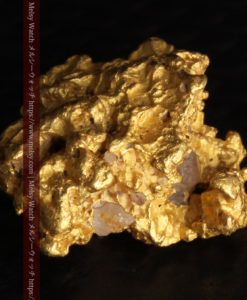 2.84gの天然の粗削りな美しさがある自然金-G0438-11