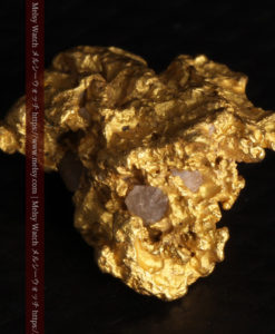 2.84gの天然の粗削りな美しさがある自然金-G0438-12