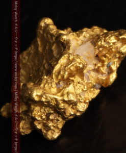 2.84gの天然の粗削りな美しさがある自然金-G0438-9