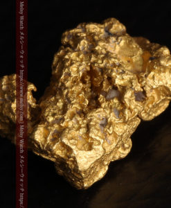 2.78gの凹凸と空間を楽しんで頂ける自然金-G0440-11