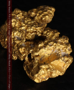 2.78gの凹凸と空間を楽しんで頂ける自然金-G0440-12