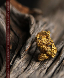 2.78gの凹凸と空間を楽しんで頂ける自然金-G0440-5