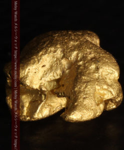 2.84gの天然の粗削りな美しさがある自然金-G0441-11